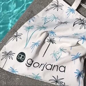 NWOT 🌴 BRAND NEW Limited Edition Gorjana Canvas Tote Bag 🌴